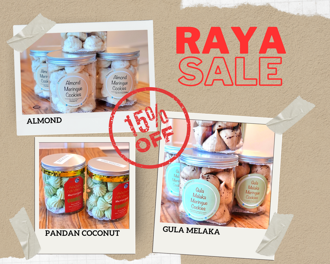 Hari Raya Meringue Cookies Early Bird Discount