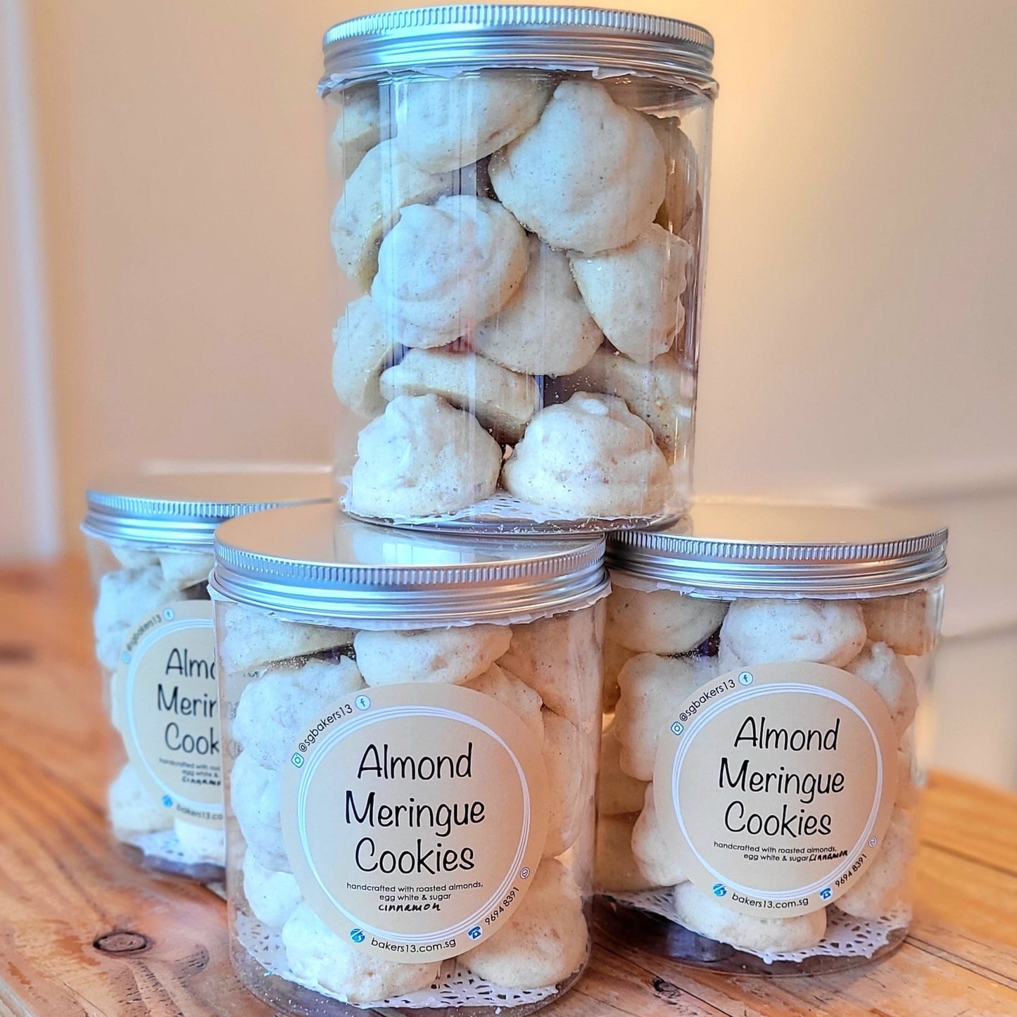 Almond Meringue Cookies