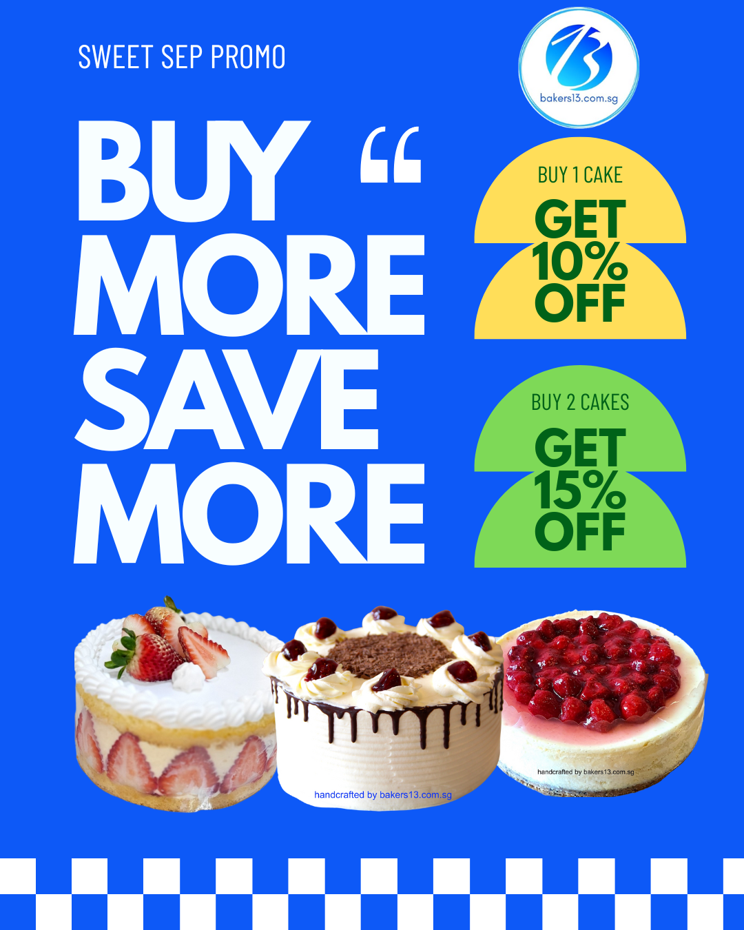 Sweet Sep Promo - Cake Discounts