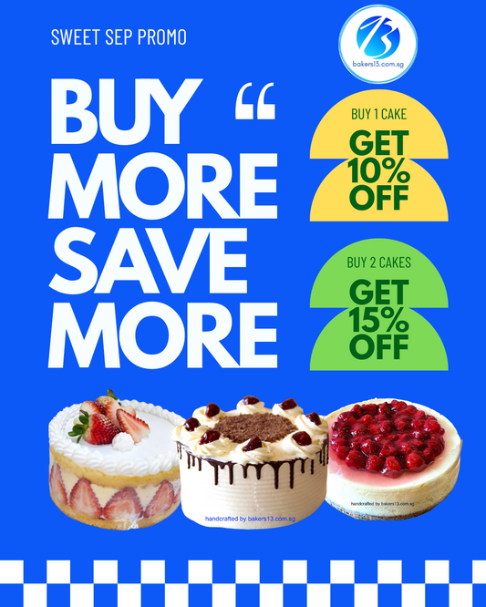 Sweet Sep Promo - Cake Discounts