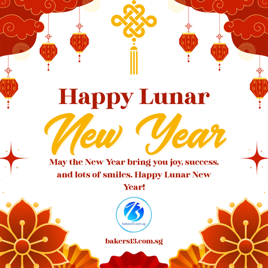 Happy Lunar New Year!!! Baker's 13 Operating Hours during this festive period.