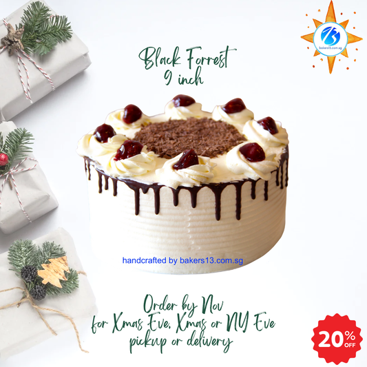 Black Forrest - 9 inch Xmas/NY Deal