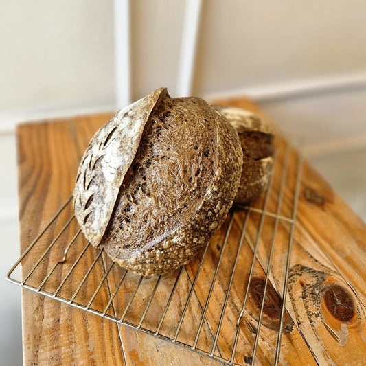 German Malt Sourdough Loaf